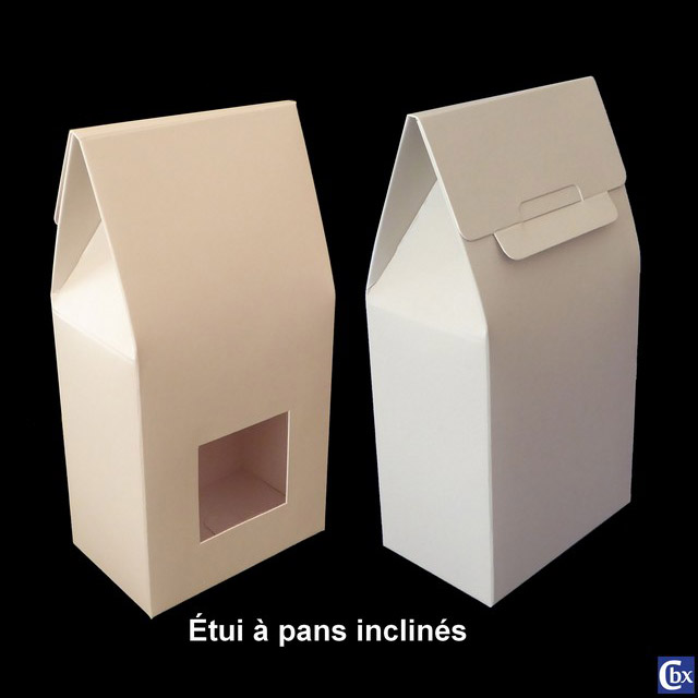 étui à pan incliné