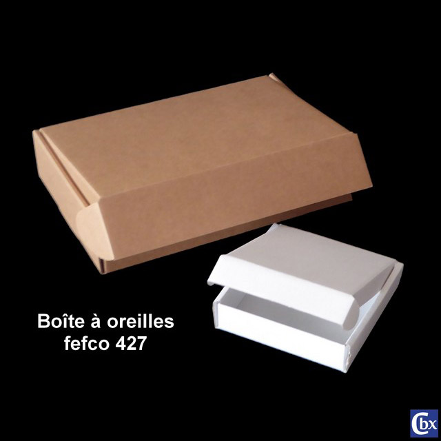 Boite carton à oreilles fefco 427
