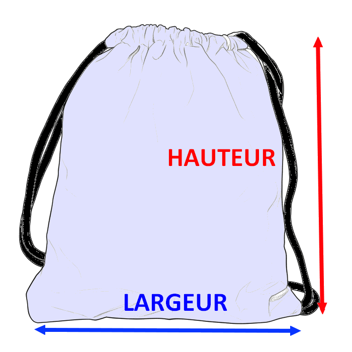 Dimensions du sac à dos